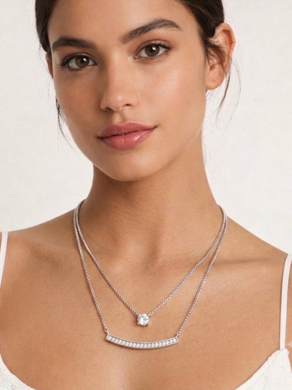 Jones New York Two Tier Necklace